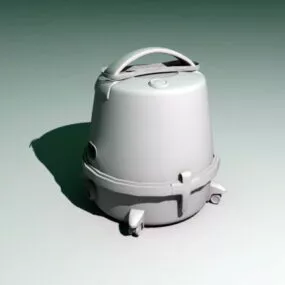 Old Vacuum Cleaner 3d model