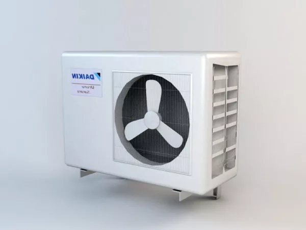 Dual Conditioner Mitsubishi Unit 3d model
