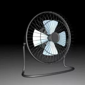 Vintage Table Fan 3d model