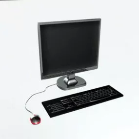 All In One Computer 3d model