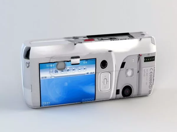 Mobile Phone Nokia C7 3d model