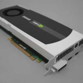Nvidia Quadro 6000 3d model