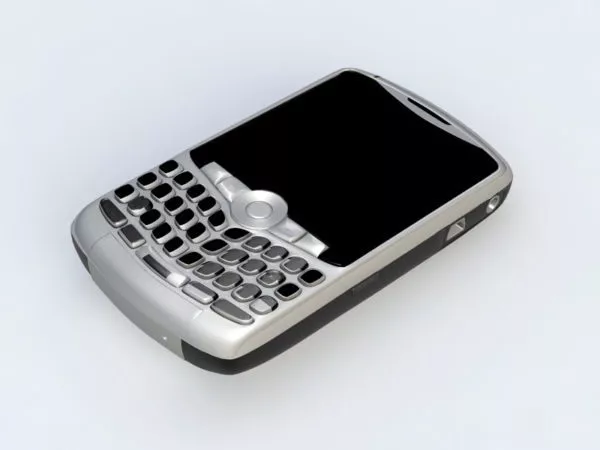 Blackberry Smartphone 3d model Blackberry Smartphone 3d model