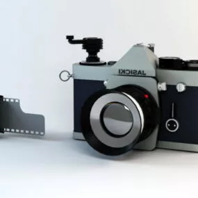 Vintage Camera 3d model