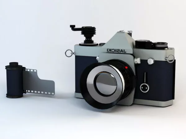 Vintage Camera 3d model Vintage Camera 3d model