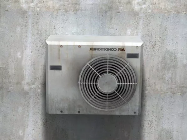 Dual Conditioner Mitsubishi Unit 3d model