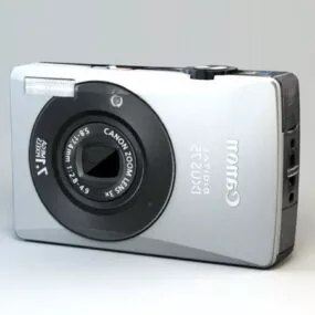 Canon Ixus 75 Camera 3d model