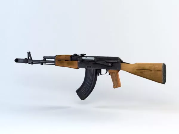 Ak-47 Gun 3d model Ak-47 Gun 3d model