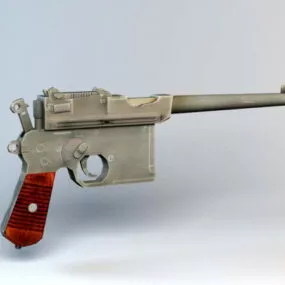 Mauser Pistol 3d model