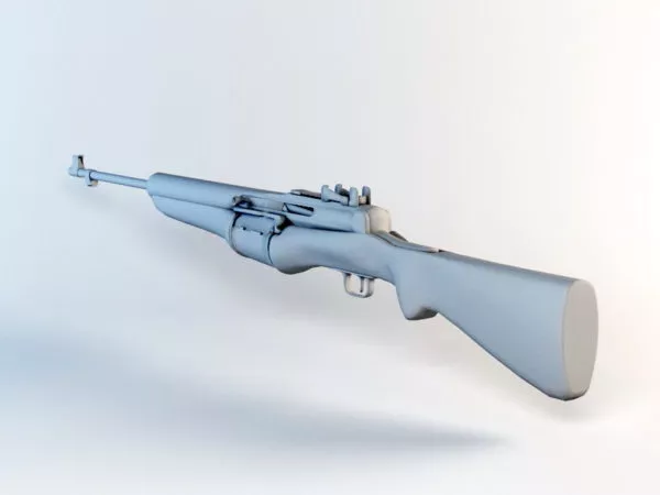 M1941 Johnson Rifle 3d model M1941 Johnson Rifle 3d model