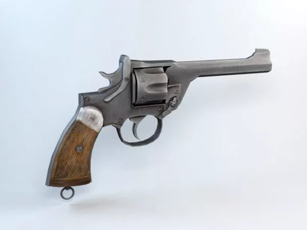 Revolver Colt 3d model
