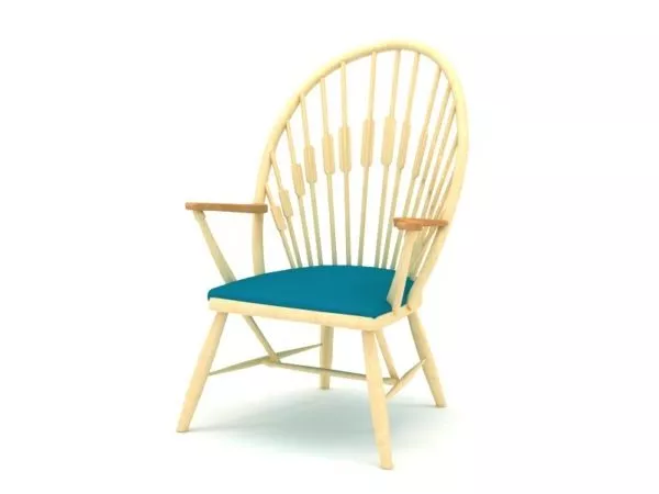 Traditional Windsor Chair 3d model Traditional Windsor Chair 3d model