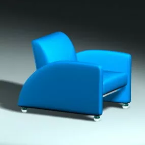 Single Sofa Chair 3d model