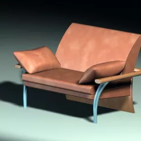 Traditional Loveseat 3d model