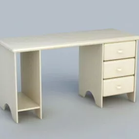 Computer Writing Desk 3d model