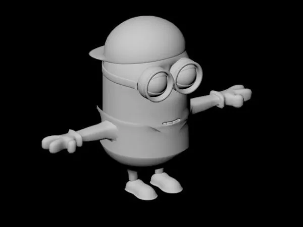 Minions Rig 3d model Minions Rig 3d model