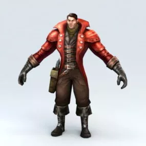 Vampire Hunter 3d model