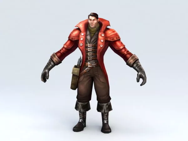 Vampire Hunter 3d model Vampire Hunter 3d model