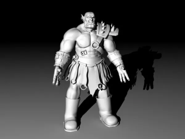 Orc Warrior 3d model Orc Warrior 3d model