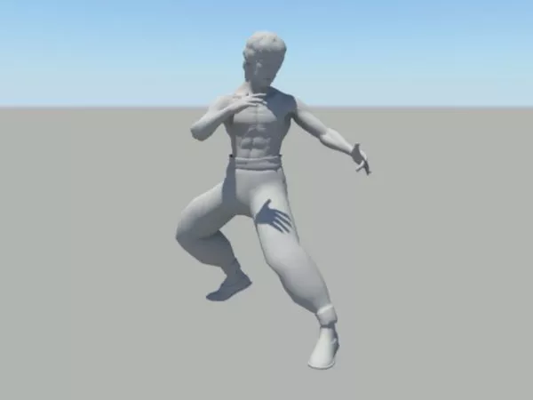 Bruce Lee Rig 3d model Bruce Lee Rig 3d model
