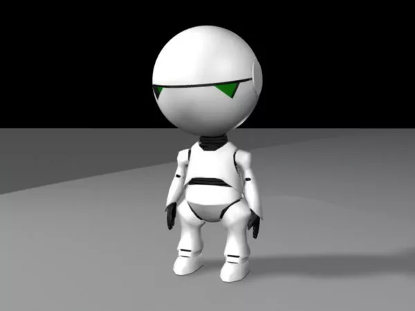 Droid Robot Scout Module 3d model