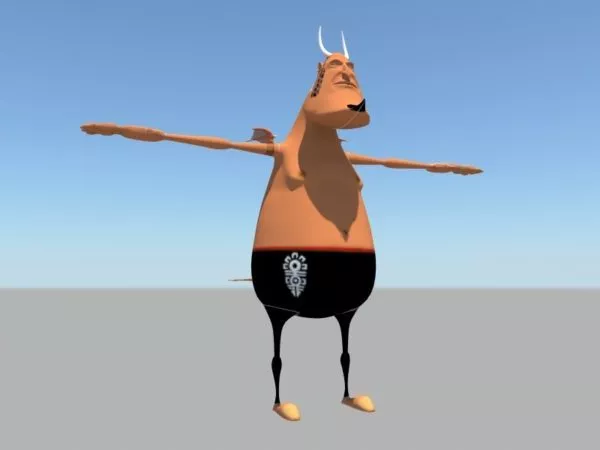 Cartoon Demon 3d model Cartoon Demon 3d model