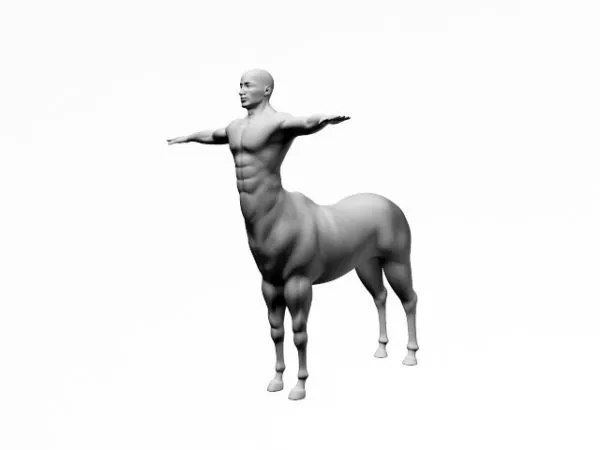 Armored Centaur 3d model