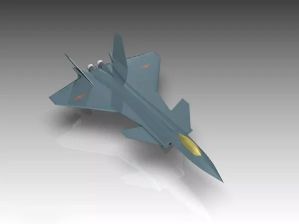 Chengdu J-20 Chinese Fighter Aircraft 3d model Chengdu J-20 Chinese Fighter Aircraft 3d model