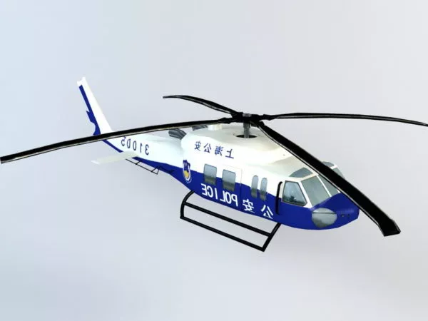 Ka52 Attack Helicopter 3d model