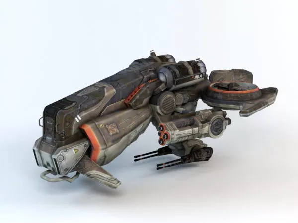 Starcruiser Spacecraft 3d model