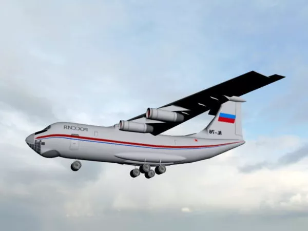 Il-76 Strategic Airlifter 3d model Il-76 Strategic Airlifter 3d model
