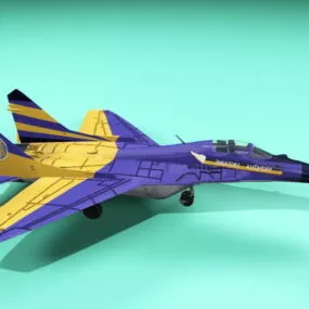 Mig-29 Fighter Jet 3d model