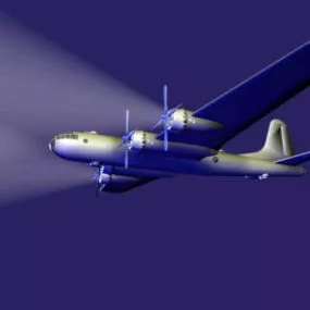 Old Plane 3d model