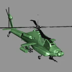 Apache Helicopter 3d model