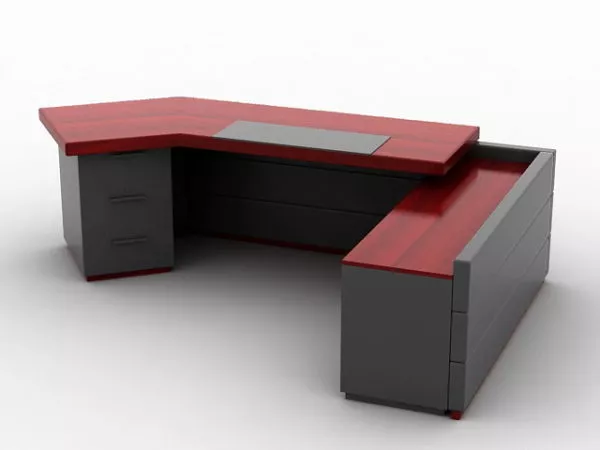 High-end Executive Desk 3d model High-end Executive Desk 3d model