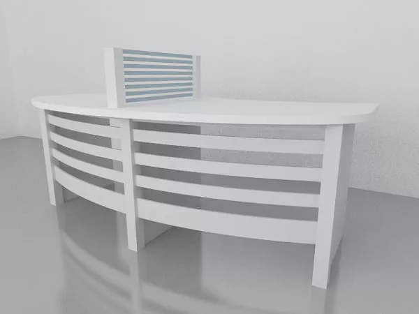 Two-person Home Office Workstation 3d model Two-person Home Office Workstation 3d model