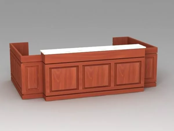 Office Reception Furniture 3d model Office Reception Furniture 3d model