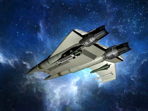 Space Station Concept 3d model