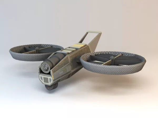 Controllable Drone 3d model