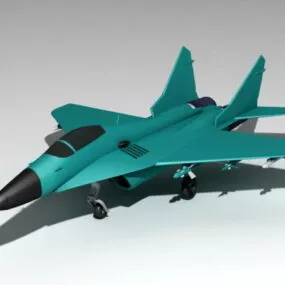 Mig-29 Soviet Fighter 3d model