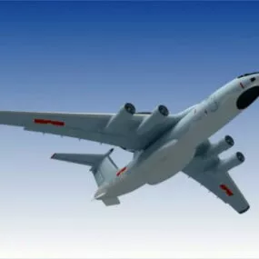 Chinese Kj-500 Aew&c 3d model