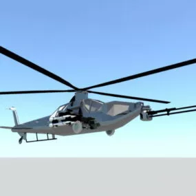 Army Helicopter 3d model