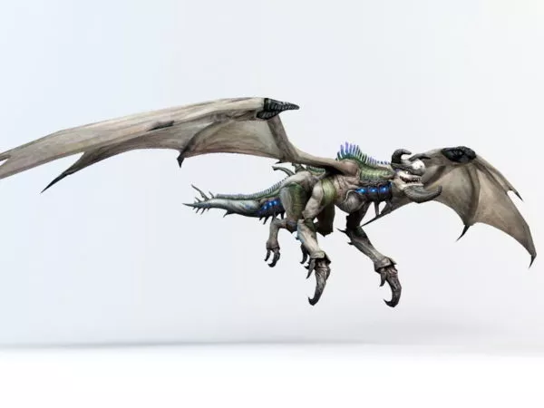Drake Creature 3d model Drake Creature 3d model
