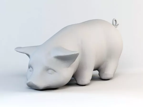 Angry Birds Pig 3d model