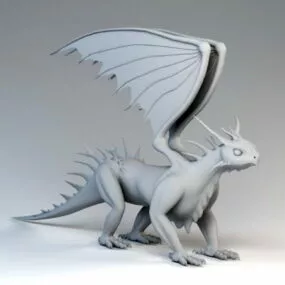 Wyvern Dragon 3d model