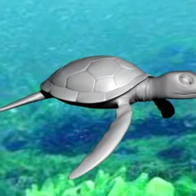 Sea Turtle 3d model
