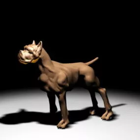 French Bulldog 3d model