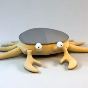 Cartoon Crab 3d model