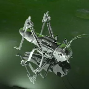 Robotic Locust Grasshopper 3d model