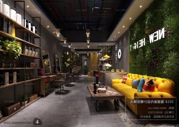 Street Coffee Shop 3d model